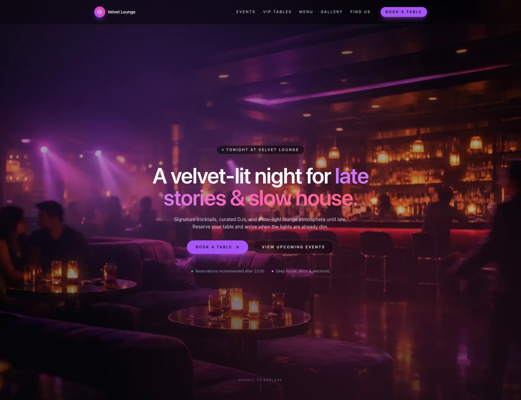 Velvet Lounge